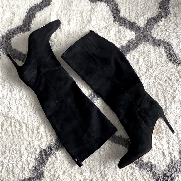 Sam Edelman Shoes - Sam Edelman Tall Leather Suede Stiletto Boots